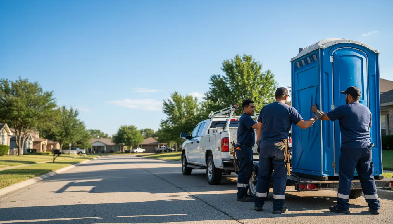 Portable Toilet Rental in Saint Paris, OH near me